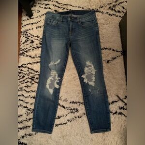 J Brand Ankle Mid Rise Crop
